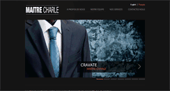 Desktop Screenshot of maitrecharle.com